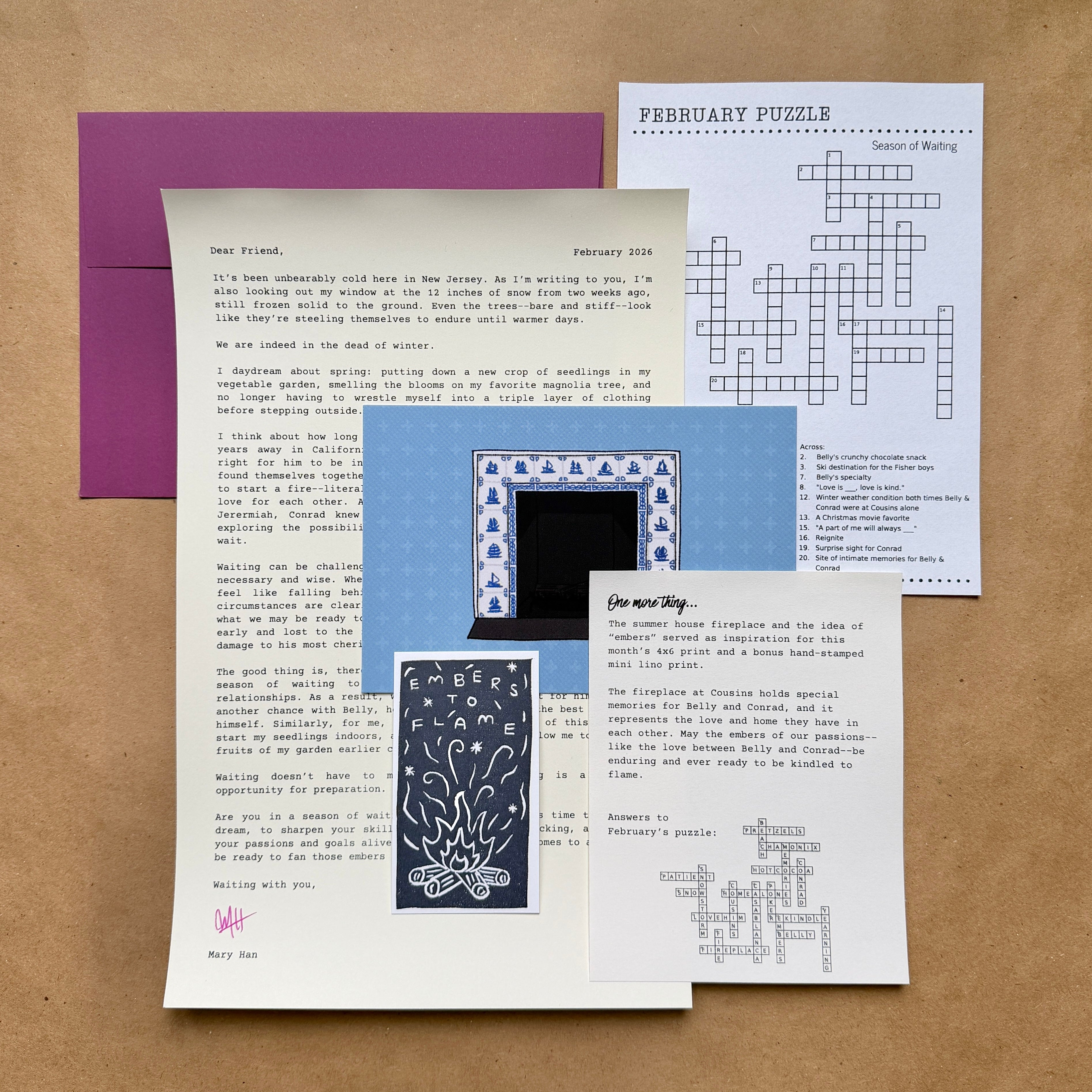 February Catch-Up Mail